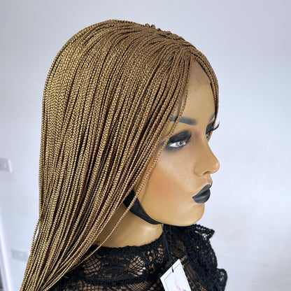 Unique Micro Box Braided Wig - #27