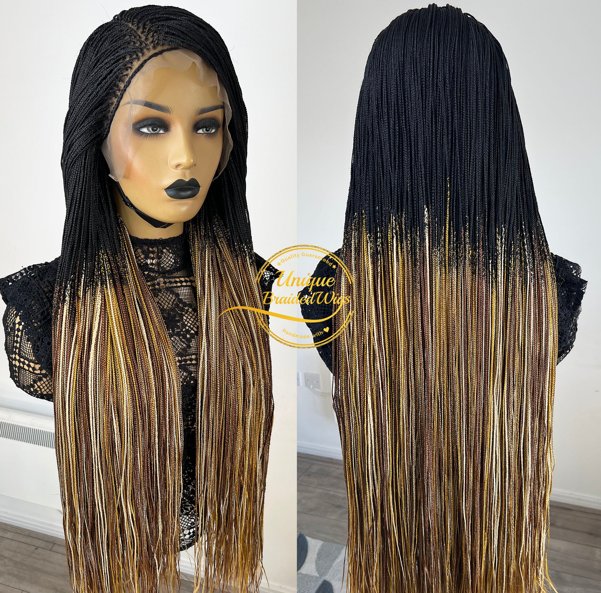 Ombre Needle Braid Wig - Nikki