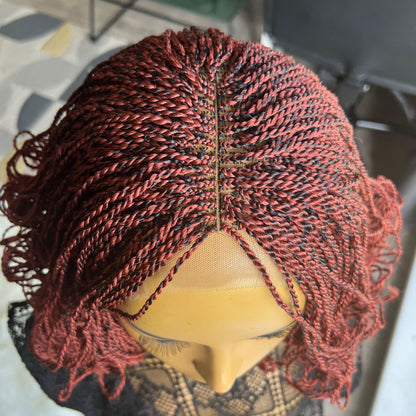 Kinky Twists with Curls Wig - Color 350