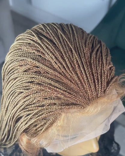 Micro Box Braided Wig - Color 27