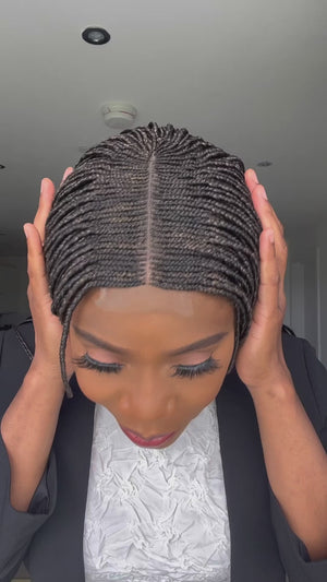 Braids with Curly Ends - 1b/27 ombre