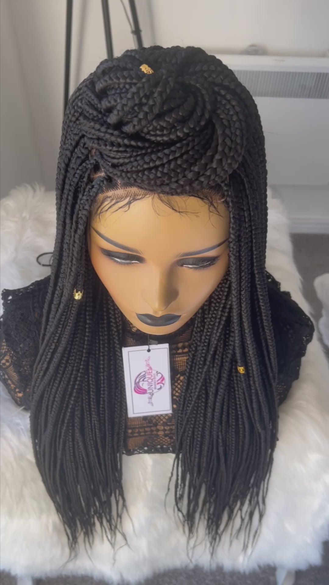 Perruque Box Braids Sans Noeuds - Renne 