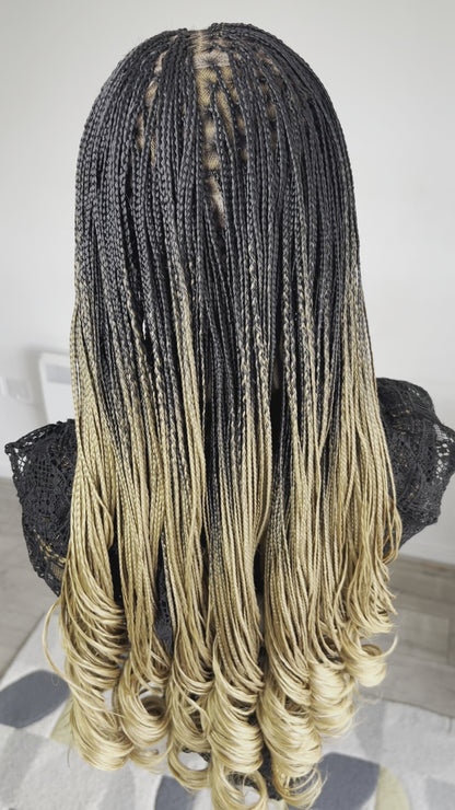 Naomi Curly Braids - #1b/27 Ombre