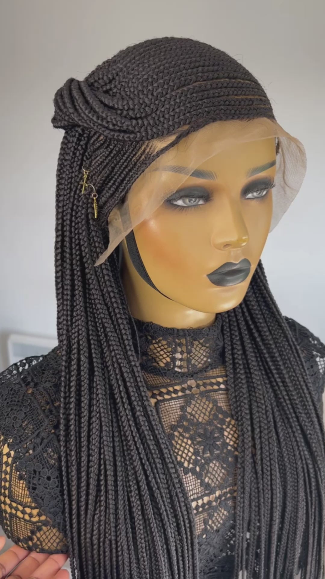 Cornrow Box Braid Wig - Nana