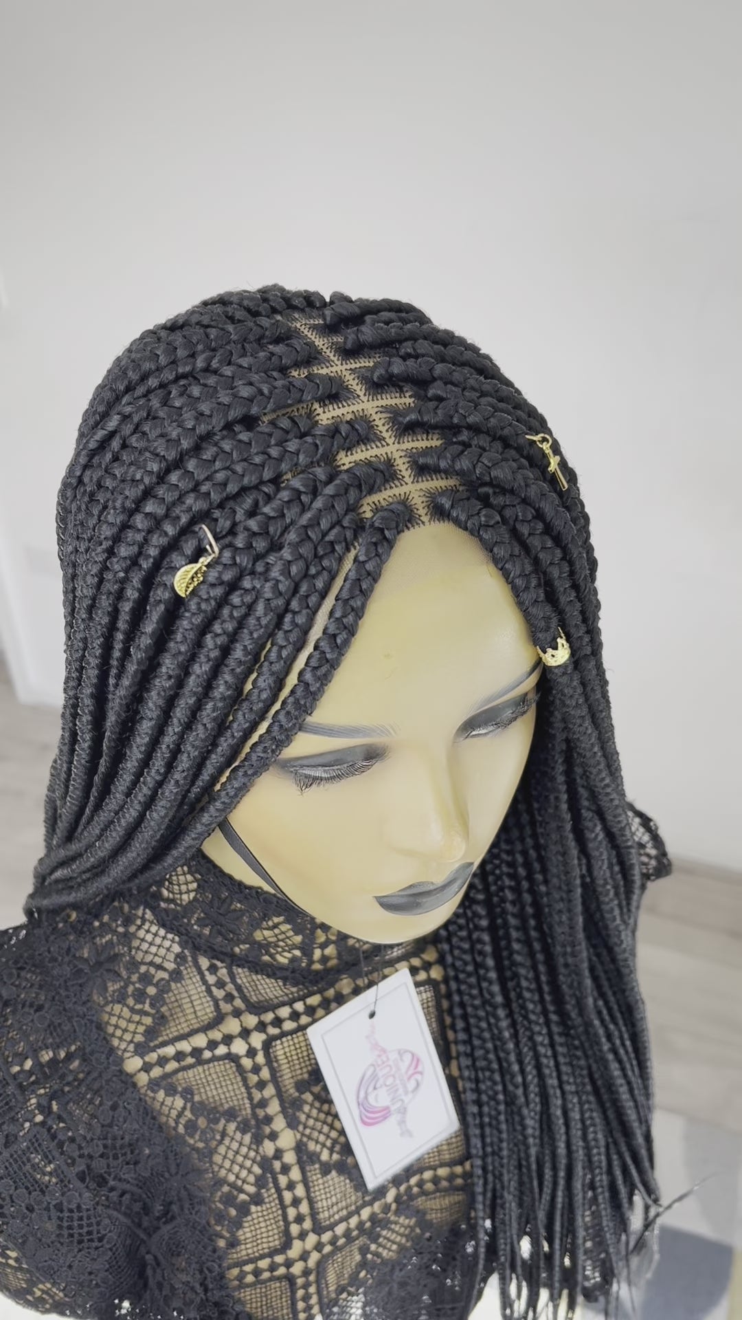 Lace Front Box Braided Wig - Ada