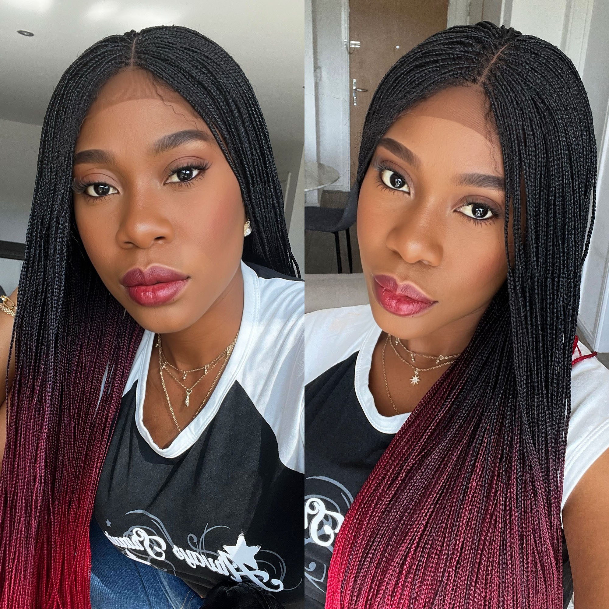 Micro Knotless Braided Wig - UniqueBraidedWigs