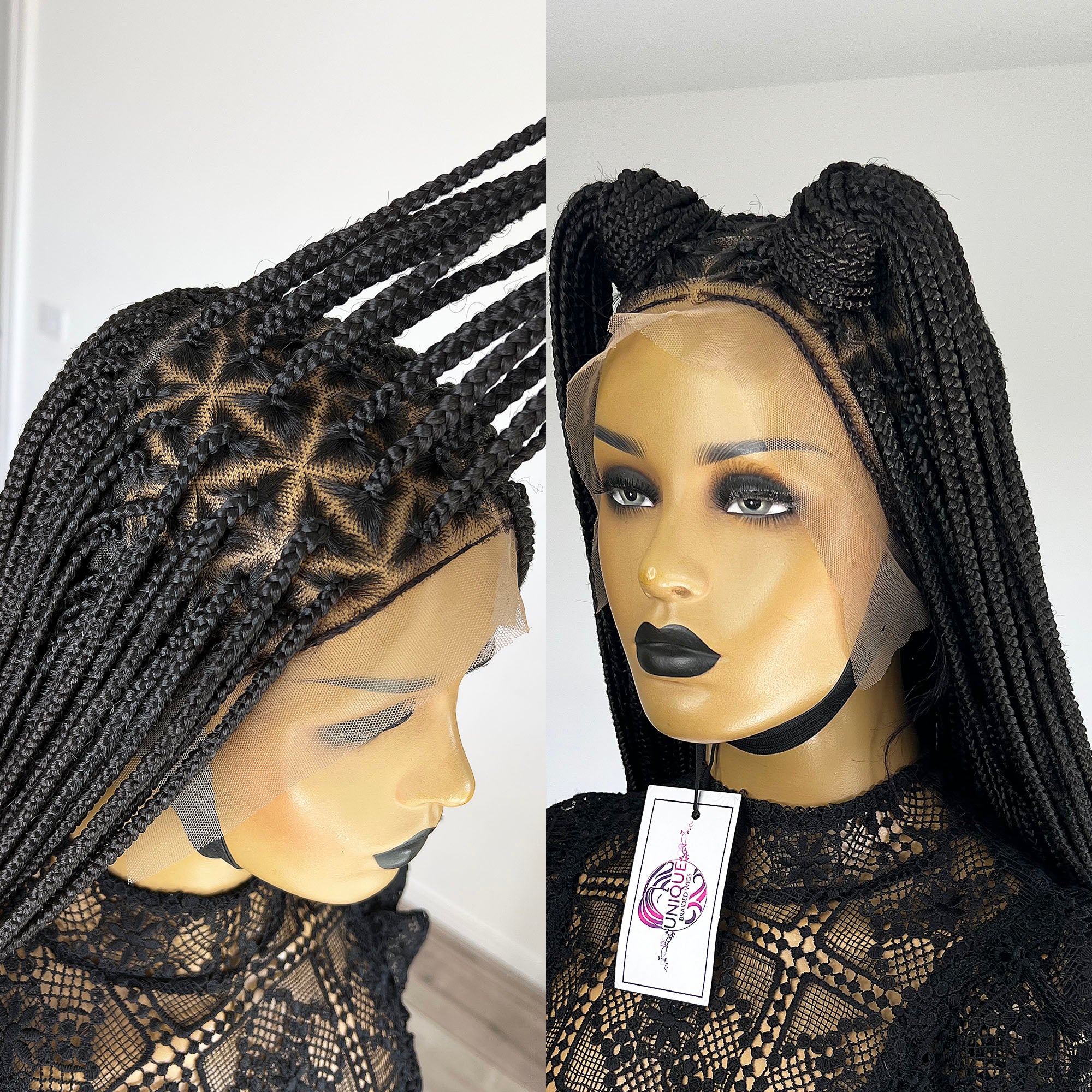 Triangle Knotless Braids - Dee