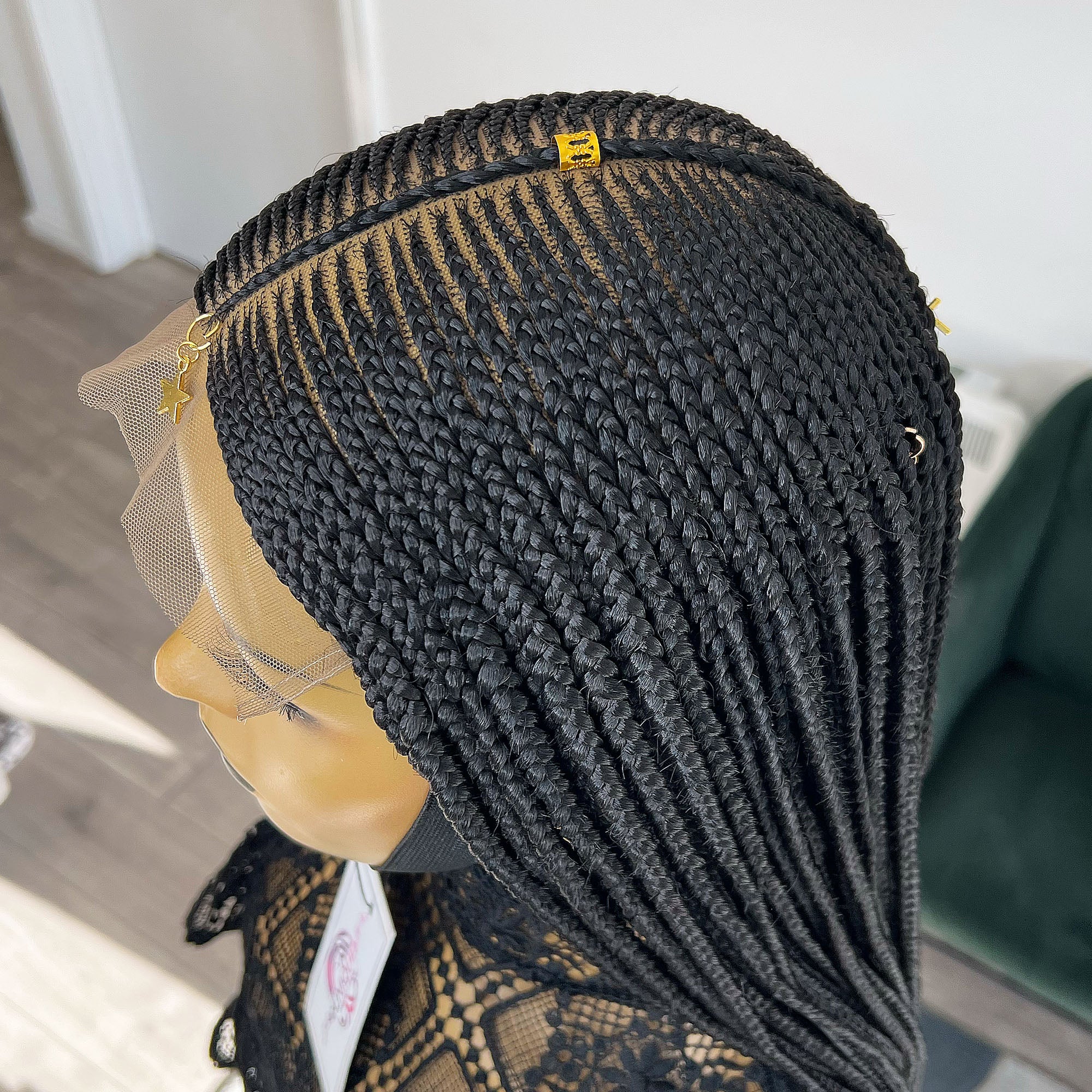 Cornrow Box Braids Wig - Sabrina