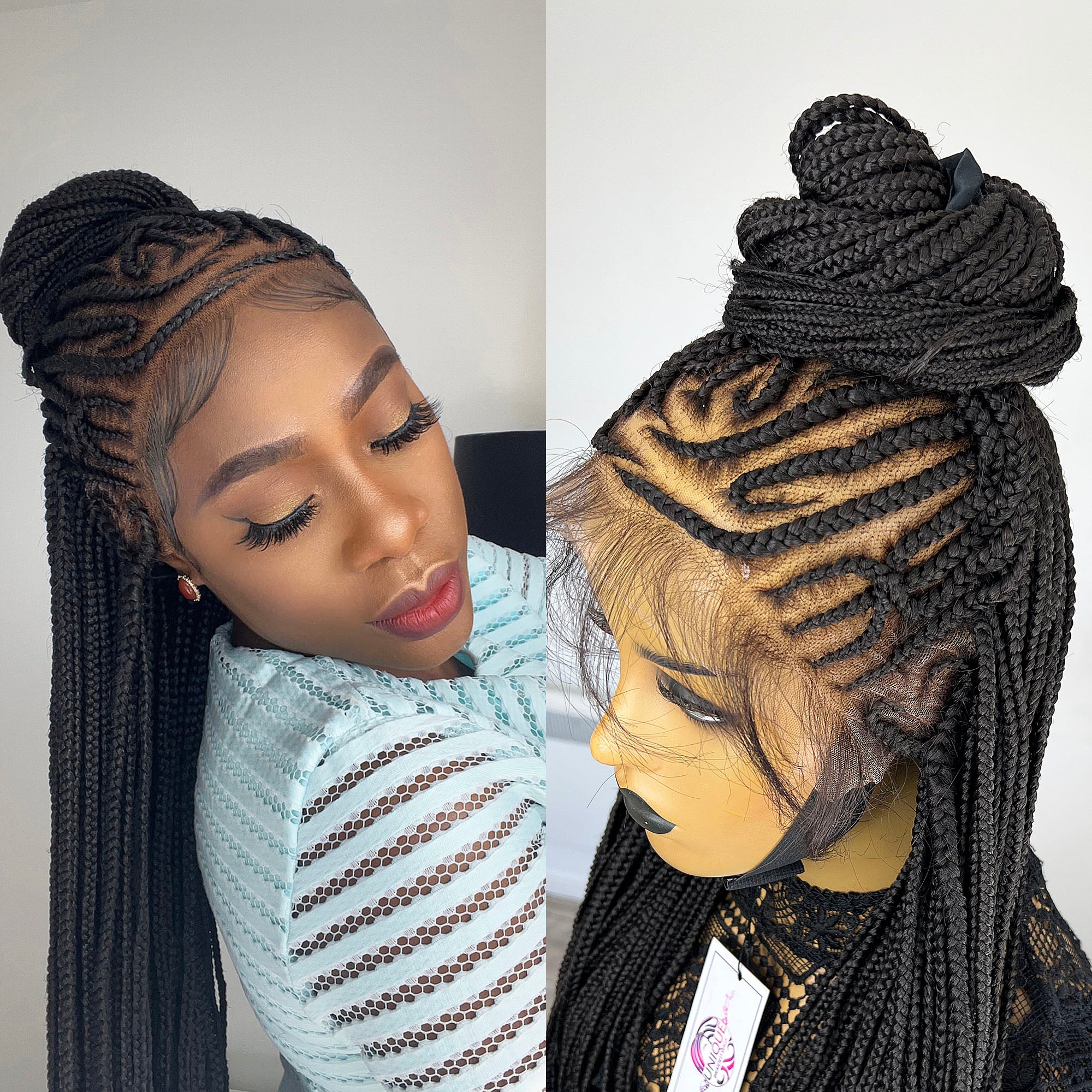 Tribal Cornrow Braids - Sheila