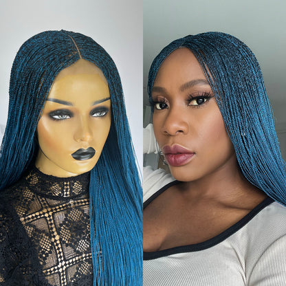 Unique Micro Needle Senegalese Twists Braid Wig - Twilight - UniqueBraidedWigs