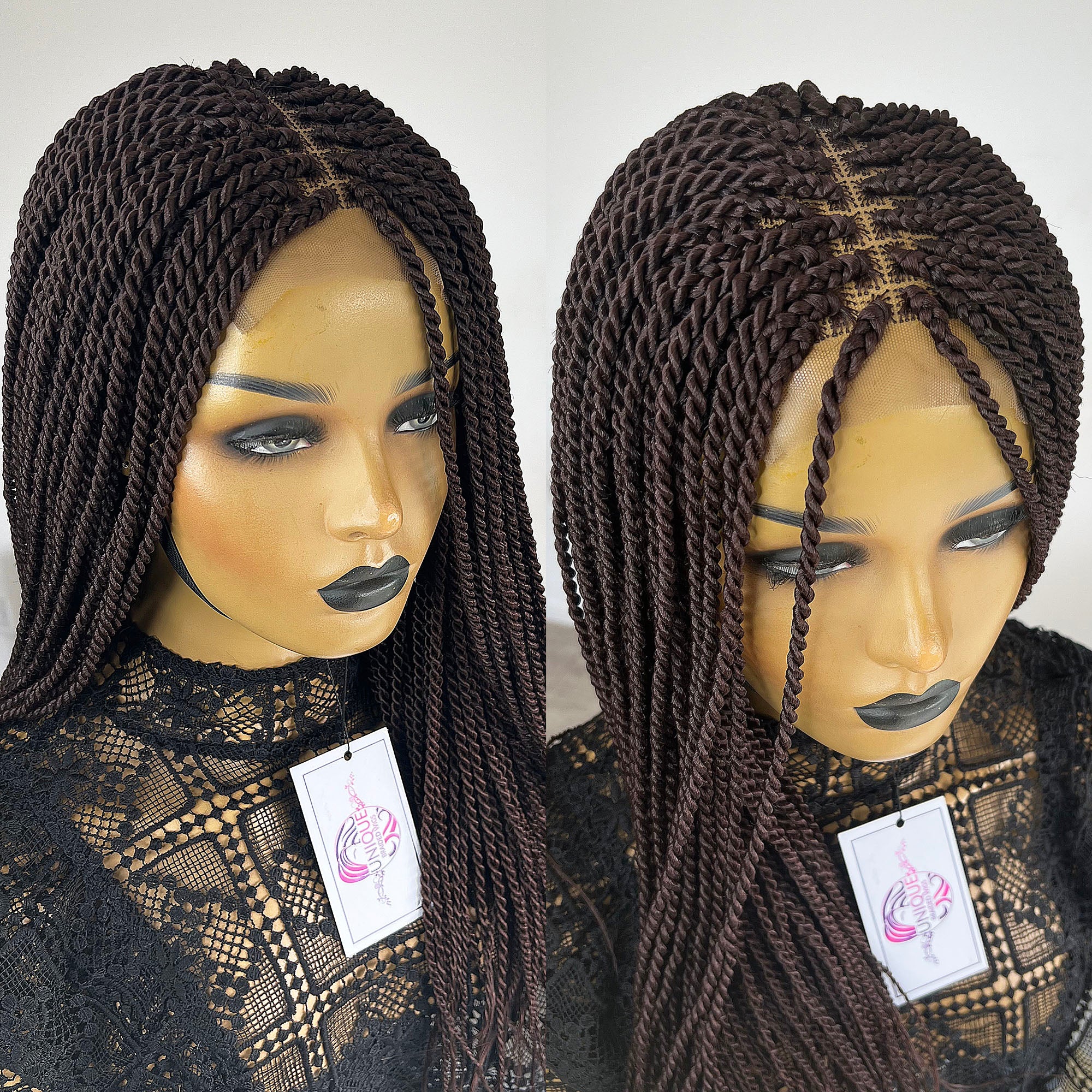 Senegalese Twists Braided Wig - Sandy