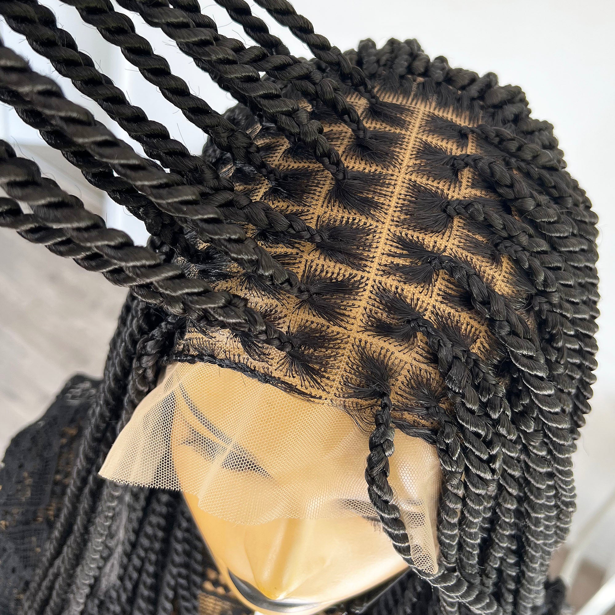 Lace Front Senegalese Twists Braided Wig- Lizze