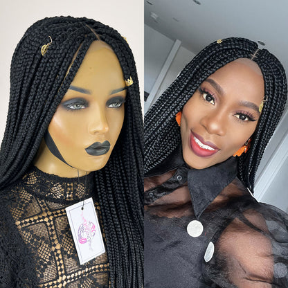 Lace Front Box Braided Wig - Ada