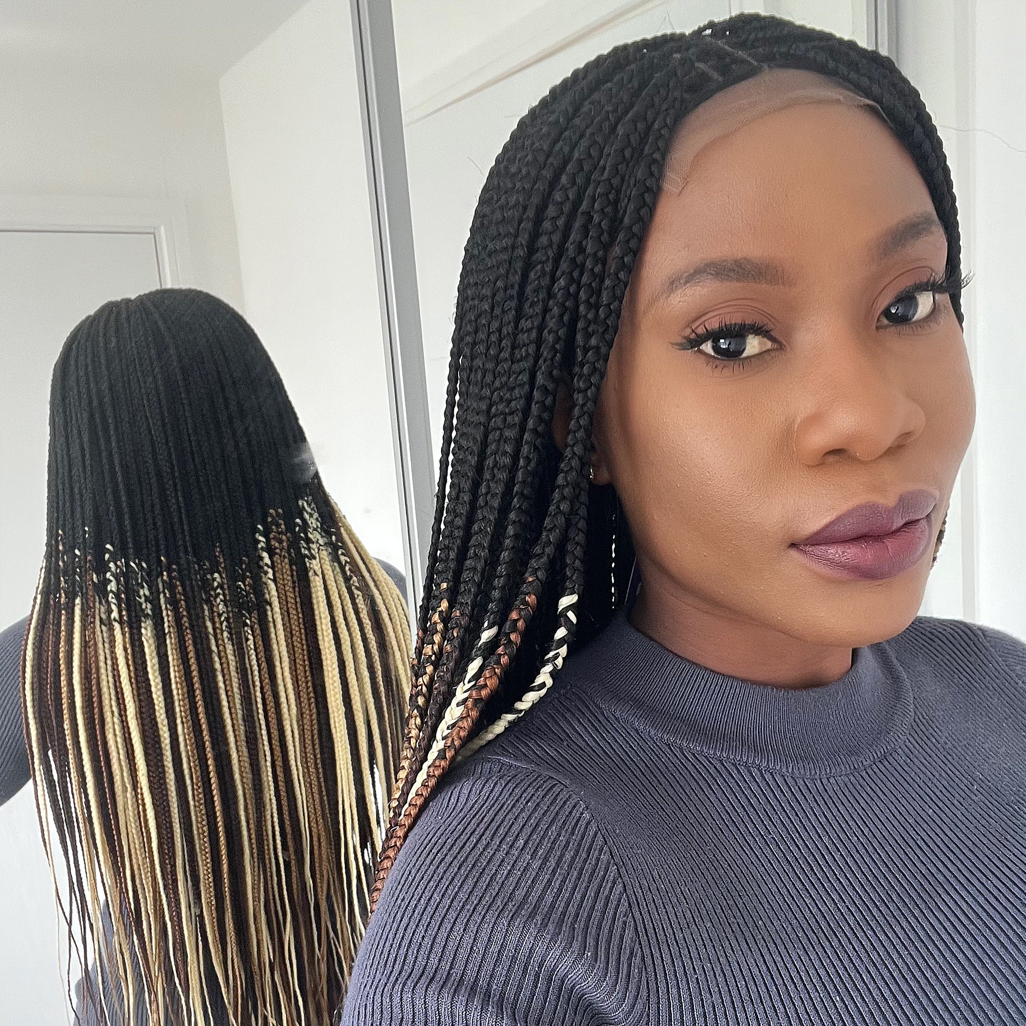 Knotless Box Braids Wig - Renne