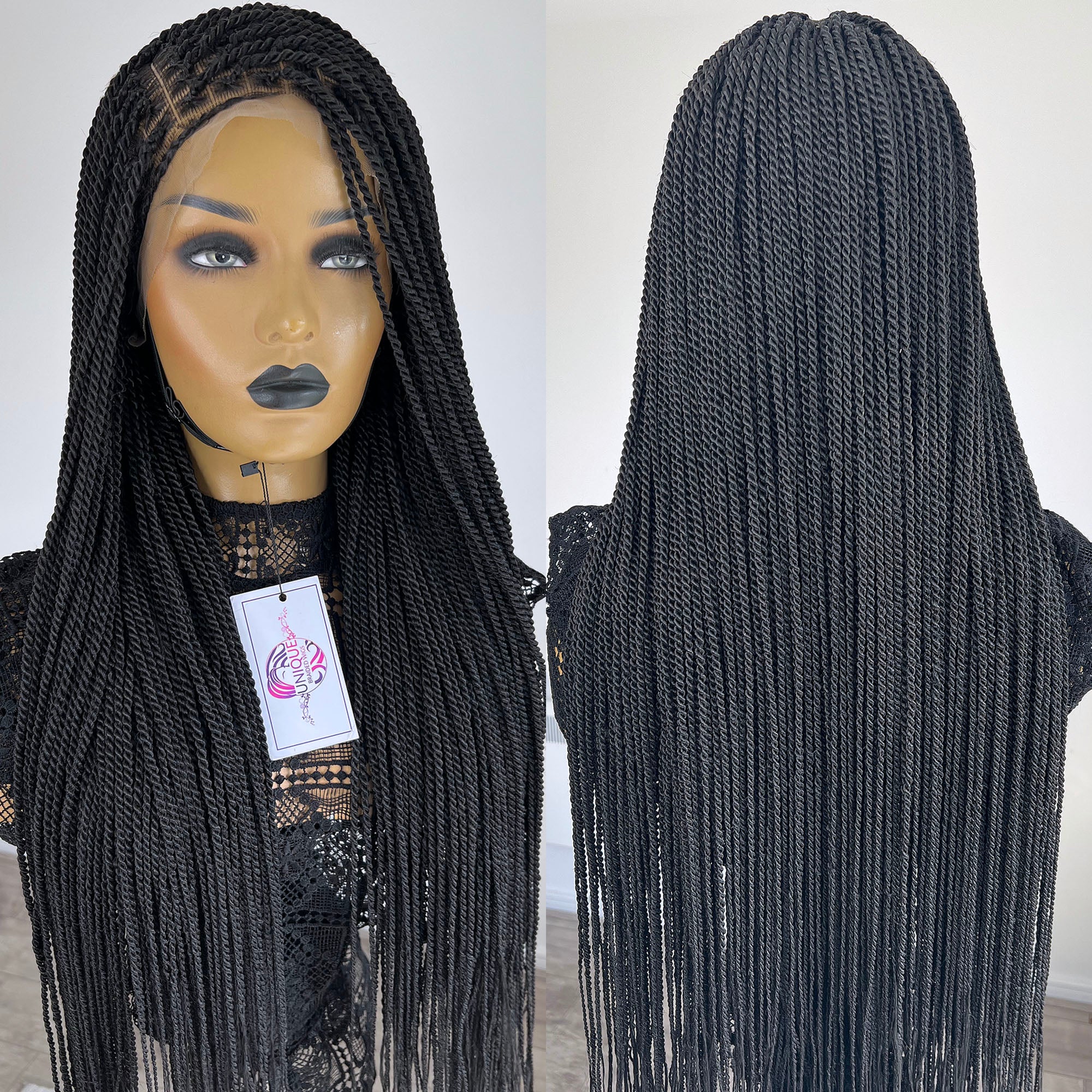 Senegalese Twists Braided Wig- Debra - UniqueBraidedWigs