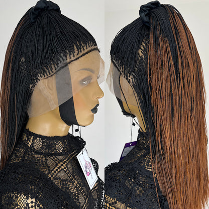 Micro Box Braided Wig - Becca - UniqueBraidedWigs