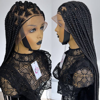 Knotless Full Lace Braided Wig - Missy