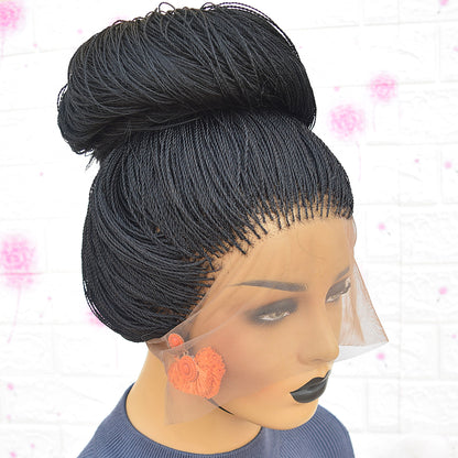 Full Lace Micro Needle Senegalese Twists Wig - Starr - UniqueBraidedWigs