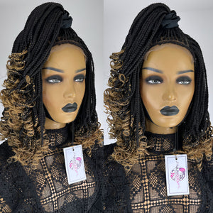 Ombre Tips Knotless Box Braid Wig - Jess