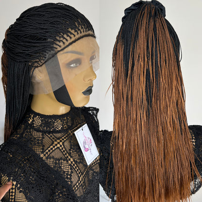 Micro Box Braided Wig - Becca