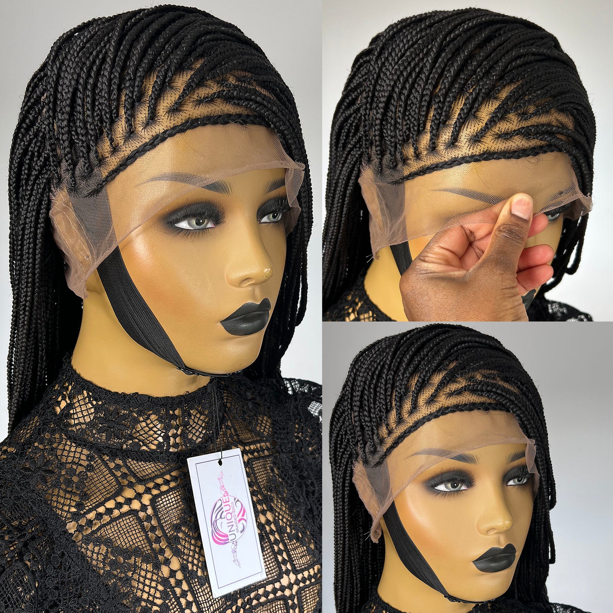 Knotless Box Braids Wig - Nadia - UniqueBraidedWigs