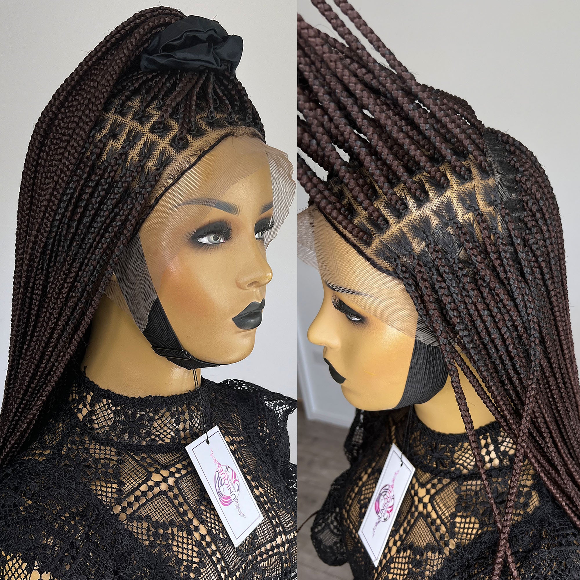 Unique Medium Knotless Braid Wig - #33 - UniqueBraidedWigs