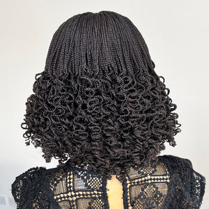 Knotless Box Braids with Curls - Maria
