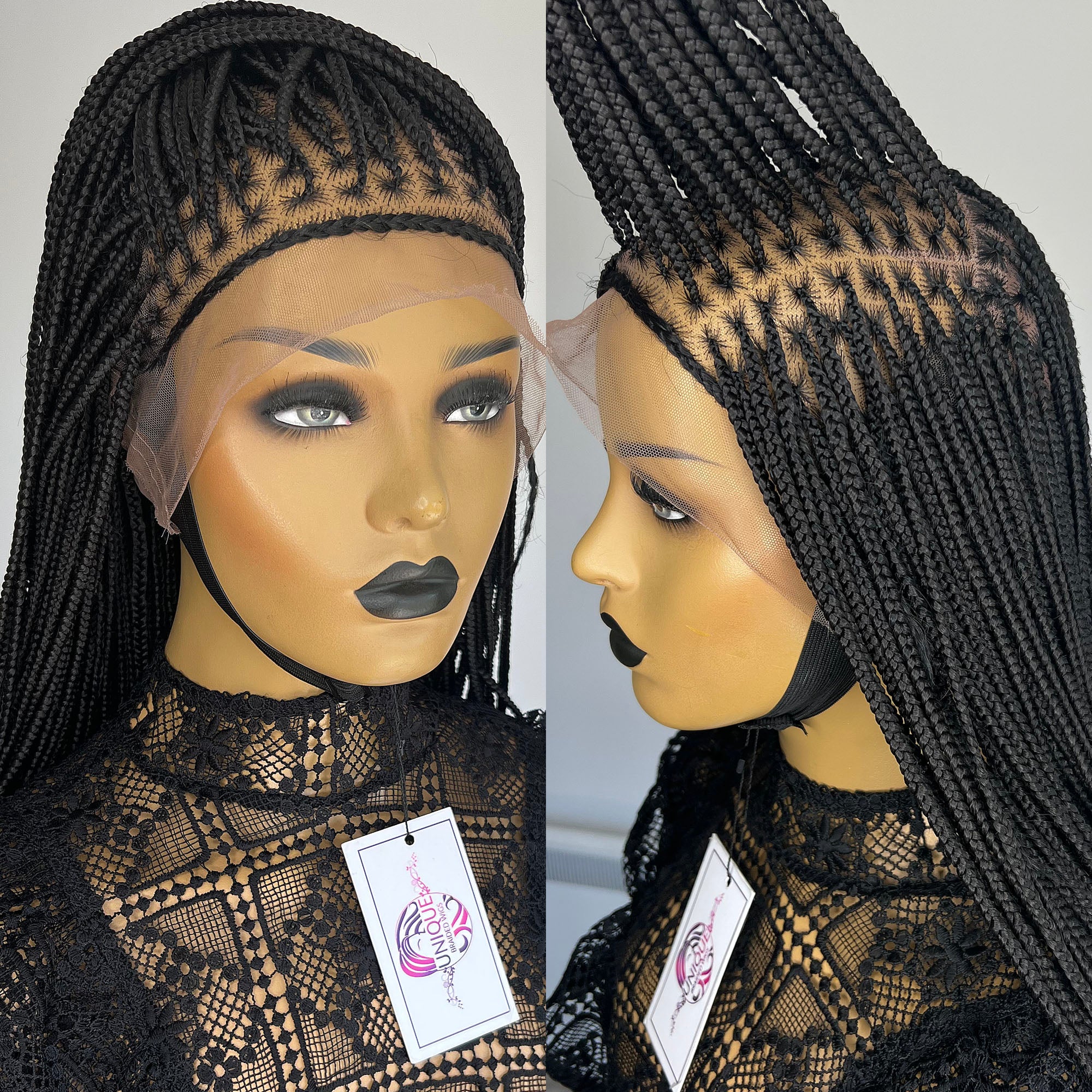 Knotless Box Braids Wig - Nadia - UniqueBraidedWigs