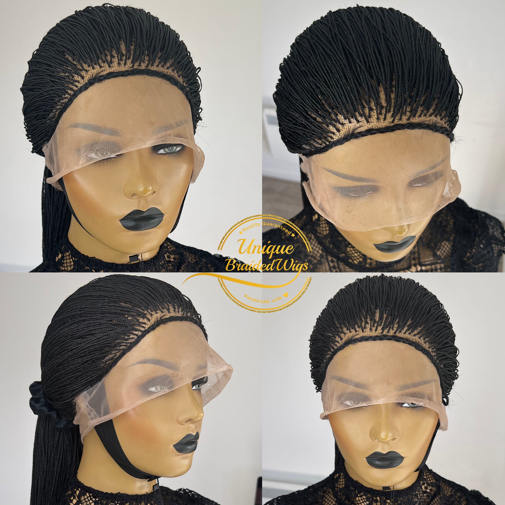 Needle Micro Braid Wig - Mel - UniqueBraidedWigs