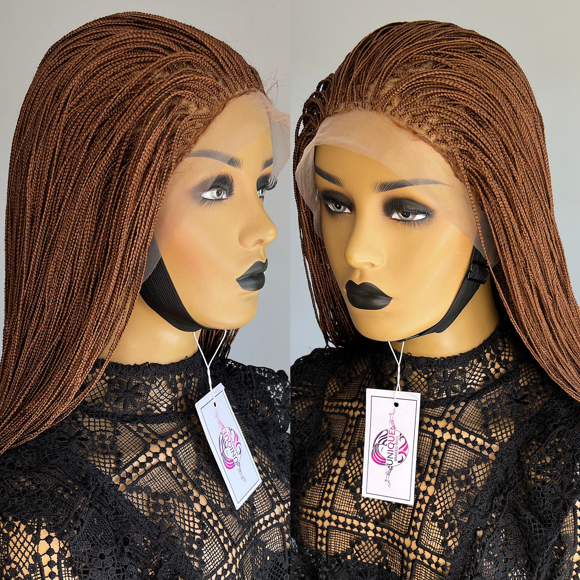 Full Lace Micro Braid Wig - Unique Braided Wigs - UniqueBraidedWigs