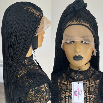 Needle Micro Braid Wig - Mel - UniqueBraidedWigs