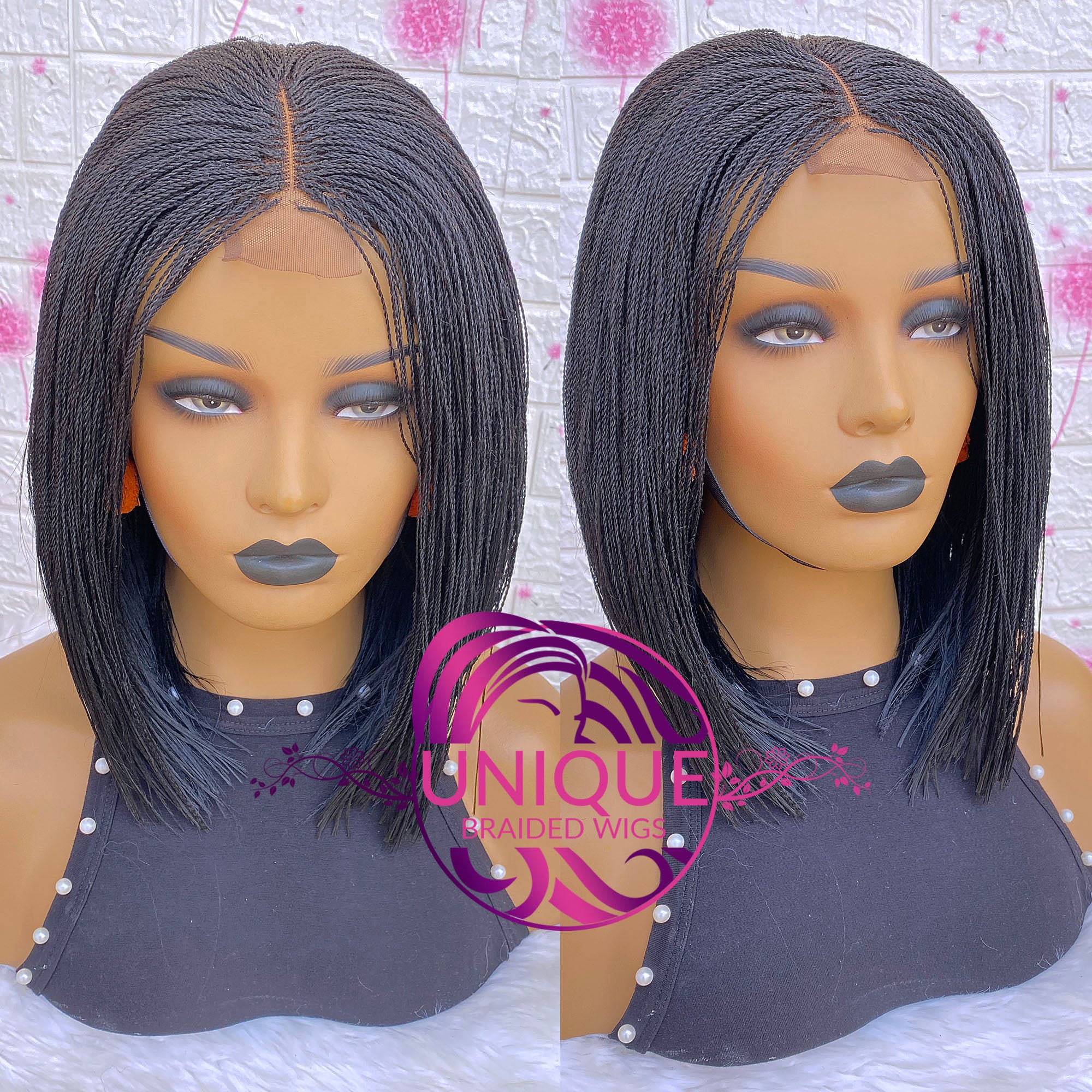 Micro Needle Senegalese Twists Wig - Queen - UniqueBraidedWigs