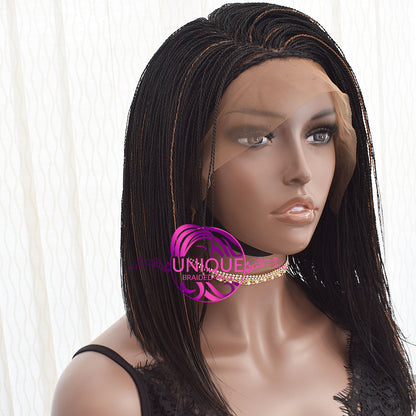 Lace Front Micro Needle Senegalese Twists Wig- Kenya - UniqueBraidedWigs