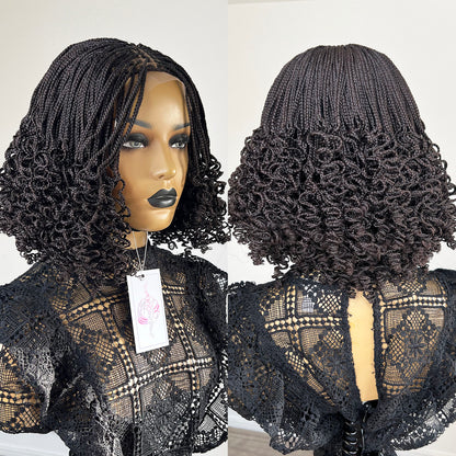 Knotless Box Braids with Curls - Maria