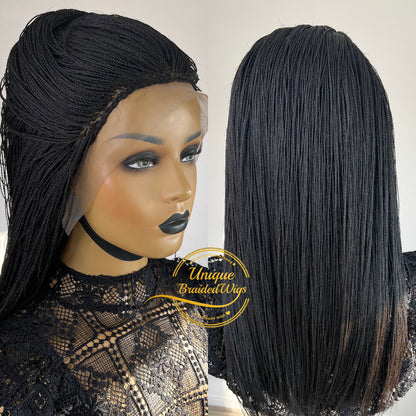 Lace Front Micro Needle Senegalese Twists Wig- Kenya