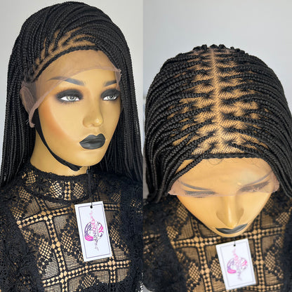 Perruque Box Braids sans nœuds - Nadia