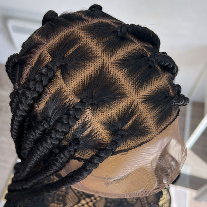 Knotless Full Lace Braided Wig - Missy